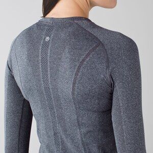 *SOLD*  Lululemon Swiftly Long Sleeves Shirt - Dark Grey - Size 6